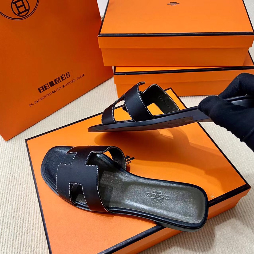 에르메스 올수공 오란 슬리퍼 샌들 스위프트 93